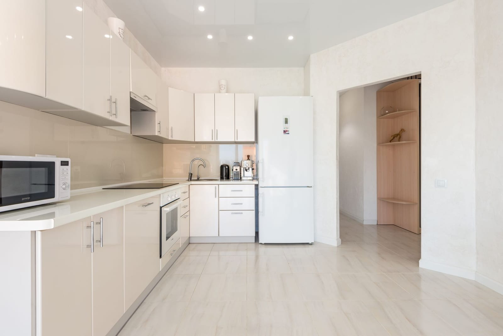 2-Bedroom Apartment Short Let in Odogunyan — kitchen