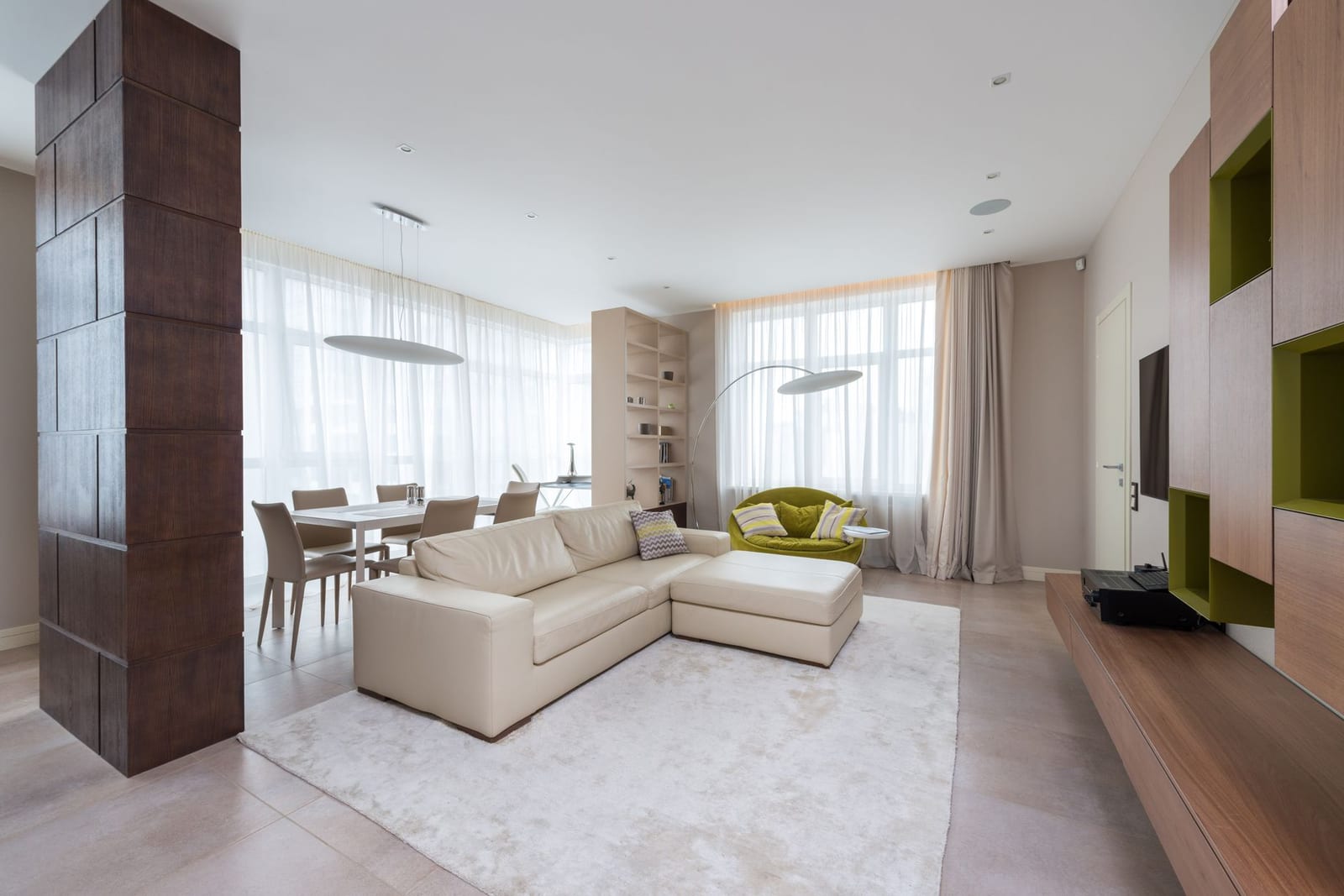 4-Bedroom Duplex Short Let in Surulere — living area